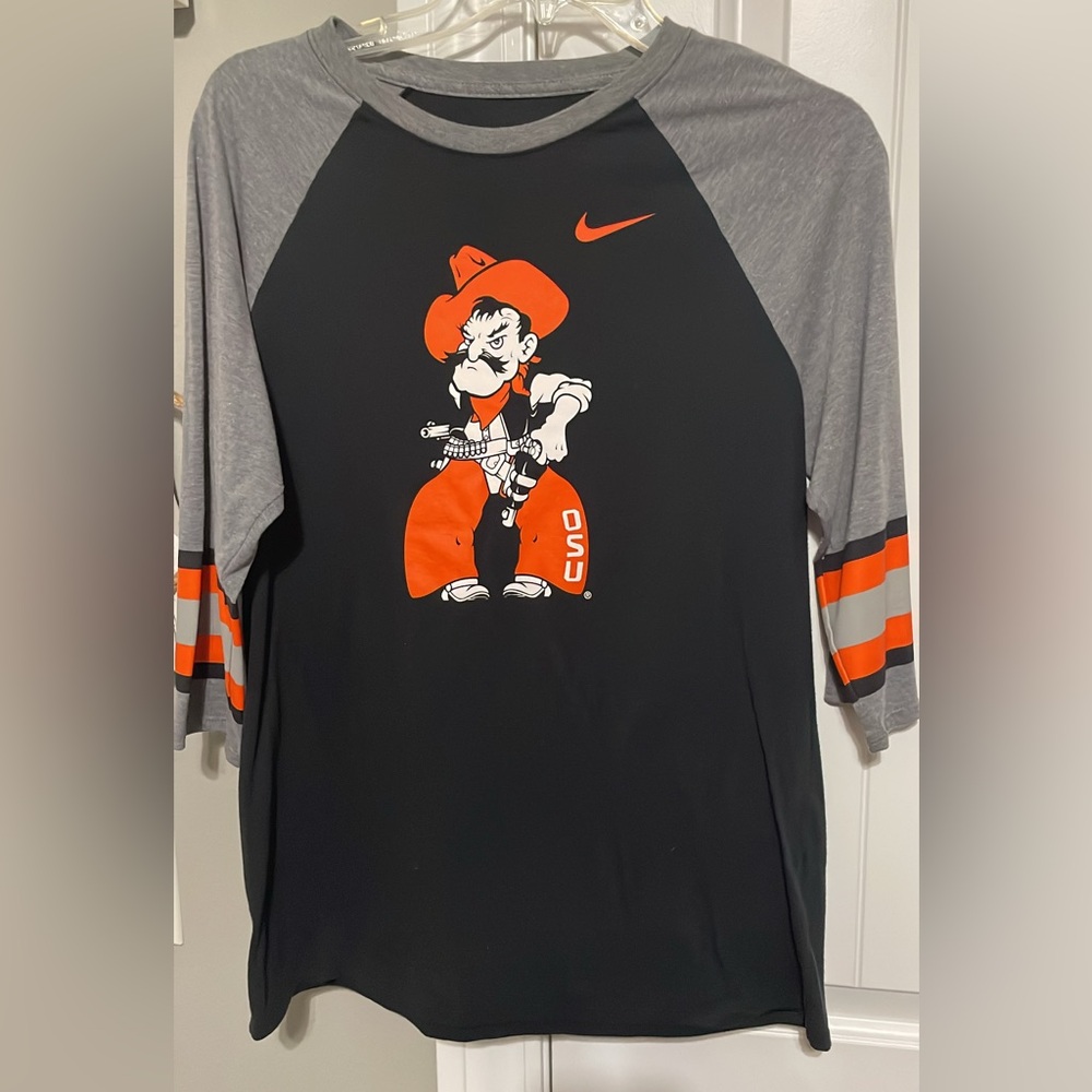 Nike OSU Cowboy Raglan Tee